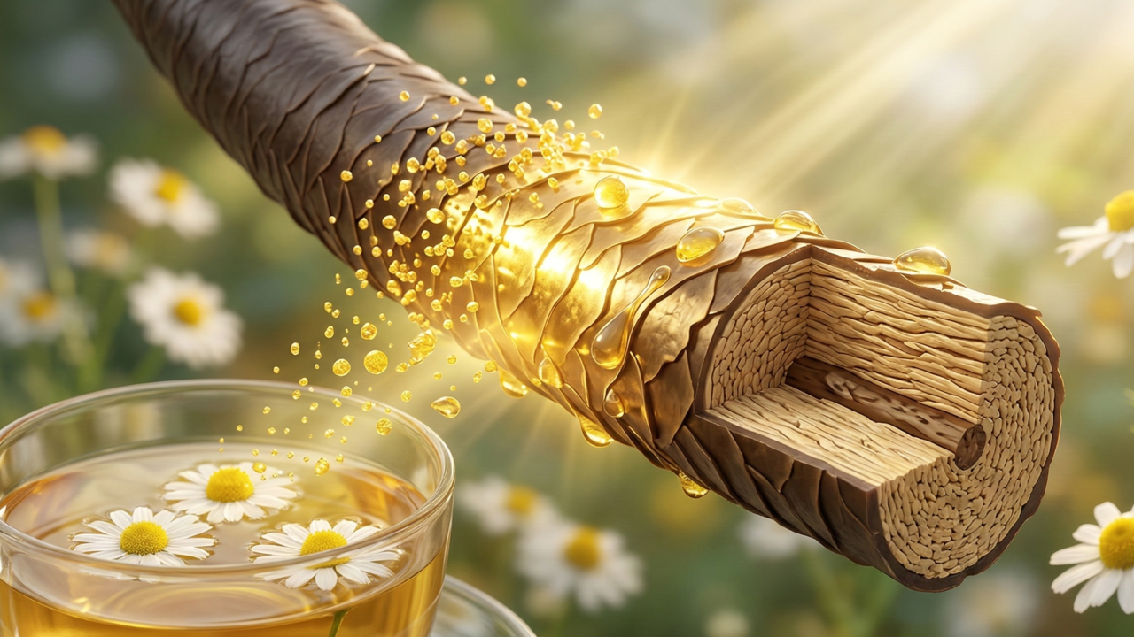 Por que lavar o cabelo com chá de camomila e para que serve