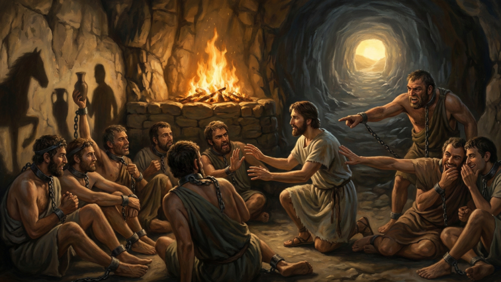 O que significa o “Mito da Caverna” que se tornou uma das ideias centrais de Platão