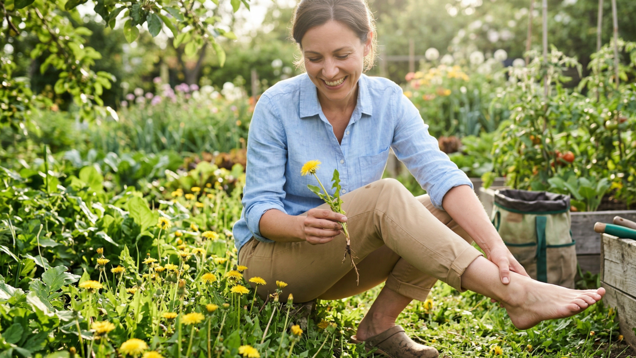 Pouca gente sabe, mas essa erva comum do jardim pode ajudar na saúde do fígado e cresce em qualquer lugar