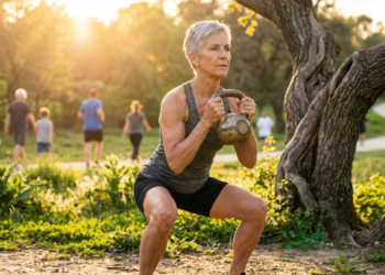 Como exercícios de força ajudam a desacelerar o envelhecimento do corpo e manter energia ao longo dos anos