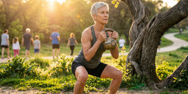 Como exercícios de força ajudam a desacelerar o envelhecimento do corpo e manter energia ao longo dos anos