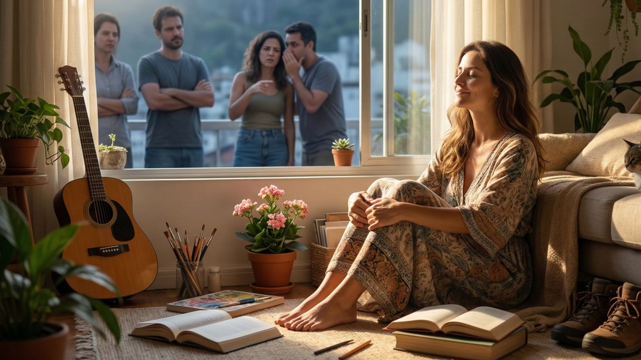 Segundo a psicologia: “A parte mais difícil de crescer não é assumir responsabilidades, é perceber que algumas pessoas preferiam quem você era antes”