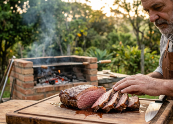 Churrasqueiros experientes concordam, para deixar a carne mais suculenta e macia, o segredo é descansar após sair do fogo