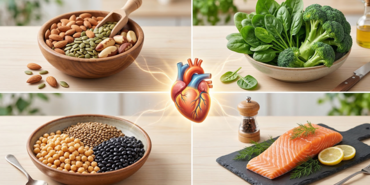 Os 4 tipos de alimentos ricos em magnésio ideais para quem quer cuidar do coração e fáceis de incluir nas refeições