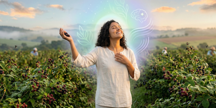 Os efeitos surpreendentes da amora no corpo e na mente