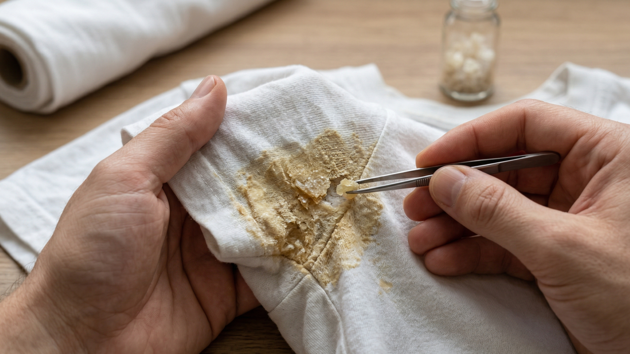 Poucos sabem o truque para tirar manchas de desodorante da roupa sem estragar o tecido