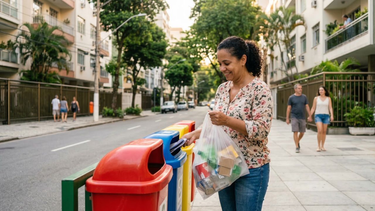 A psicologia diz que quem recolhe o próprio lixo em público revela um raro senso de responsabilidade