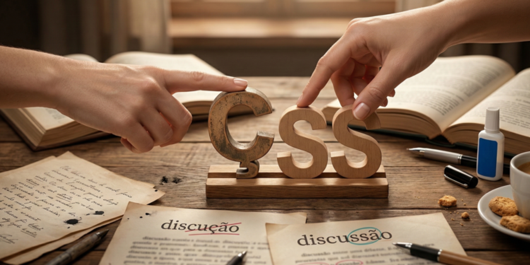 A palavra que muita gente escreve com “Ç”, mas na verdade se escreve com “SS”