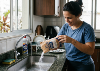 Poucos sabem para que serve colocar sal na pia da cozinha antes de dormir