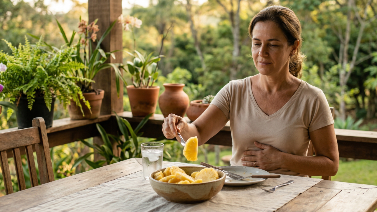 A fruta mais recomendada para quem quer reduzir o inchaço abdominal naturalmente