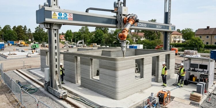 A impressionante casa impressa em 3D que fica pronta em 24 horas e custa menos que um carro popular