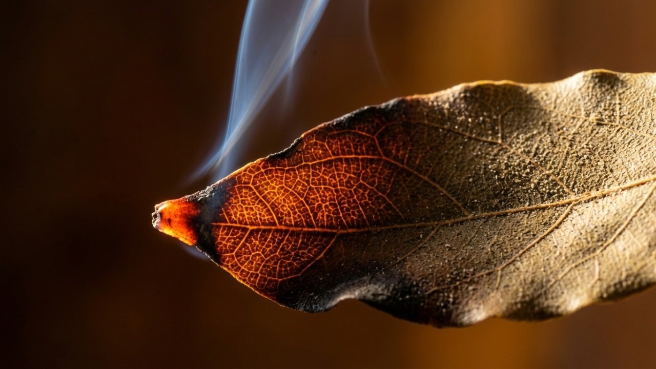 Benefícios de queimar folhas de louro na sala