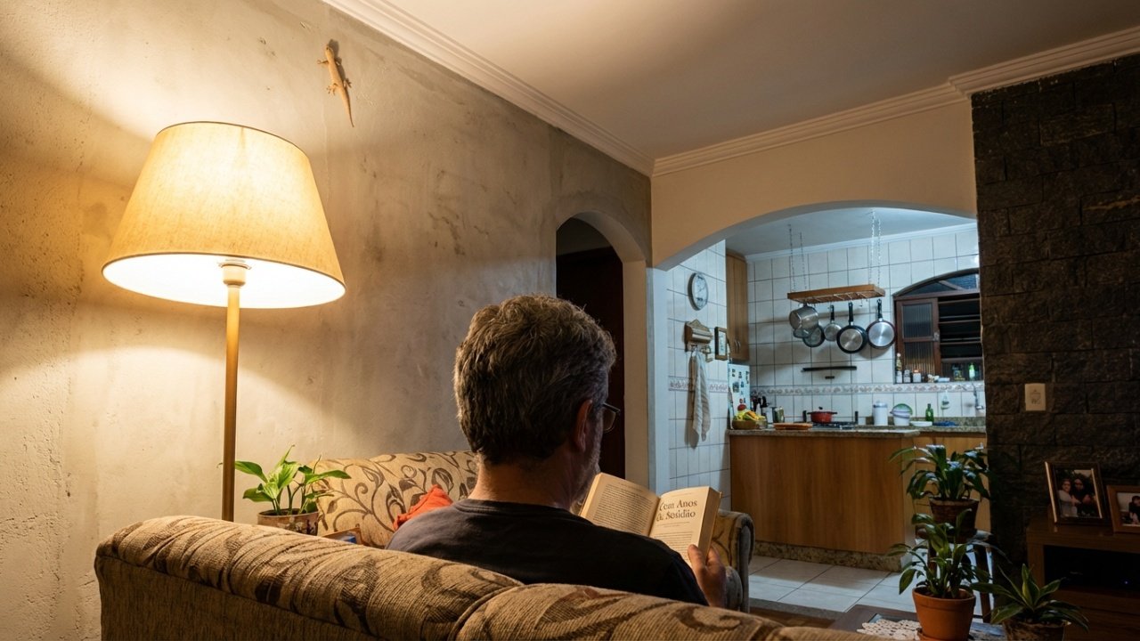 O significado biológico das lagartixas no ambiente doméstico