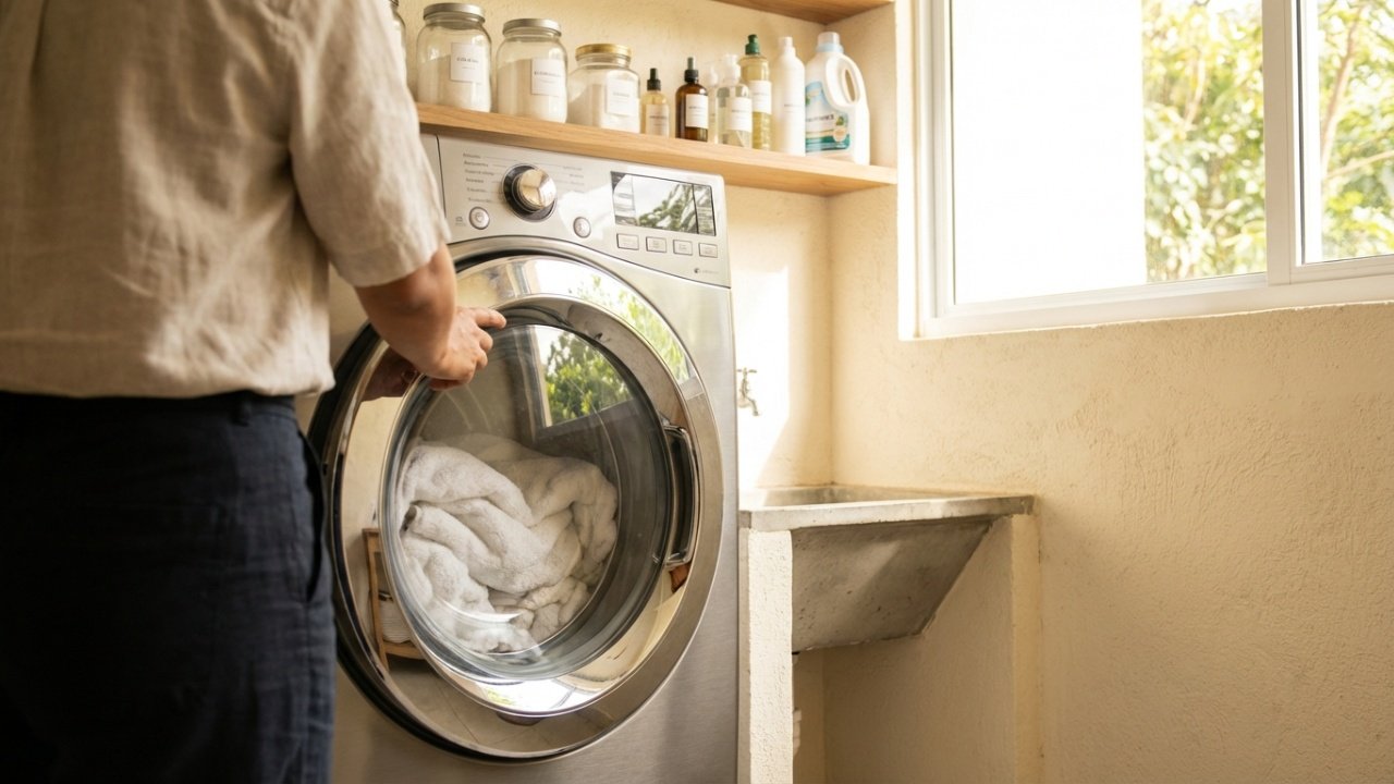 Técnicas de hotelaria para lavar toalhas