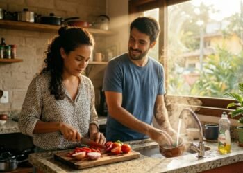 Divisão de tarefas domésticas e felicidade conjugal