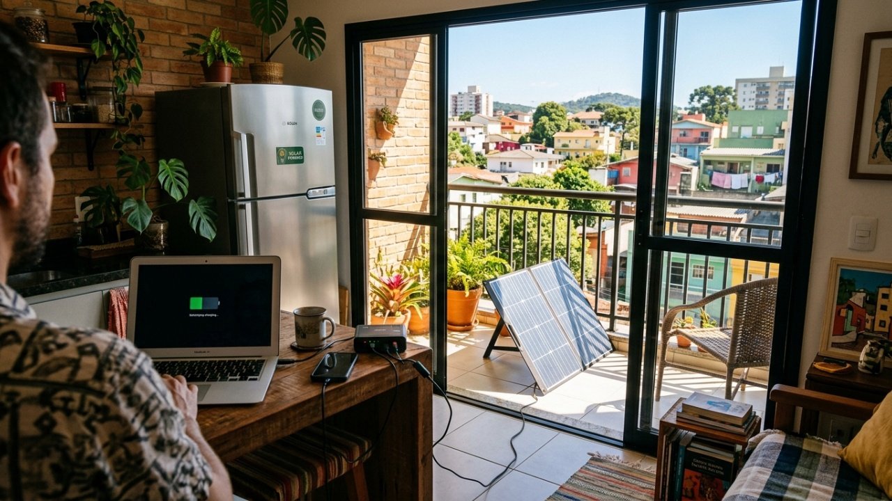 Funcionamento e as vantagens dos sistemas de energia solar plug and play