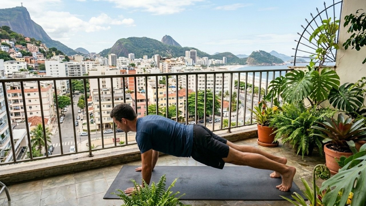 A prancha isométrica como ferramenta de fortalecimento do core e proteção lombar