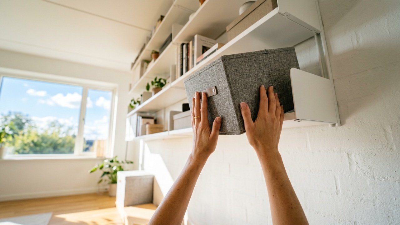 Soluções modulares para organização de apartamentos pequenos