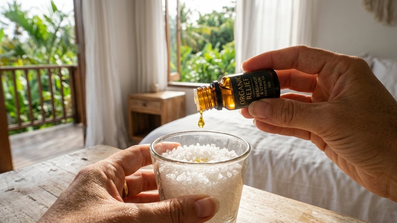 Uso de sal grosso para remover umidade em ambientes fechados