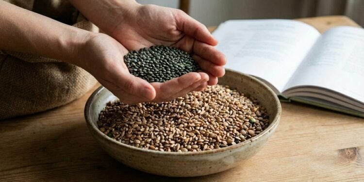 Com o objetivo de fornecer Vitamina B9, a lentilha funciona como um antidepressivo natural que afasta a névoa mental e o mau humor