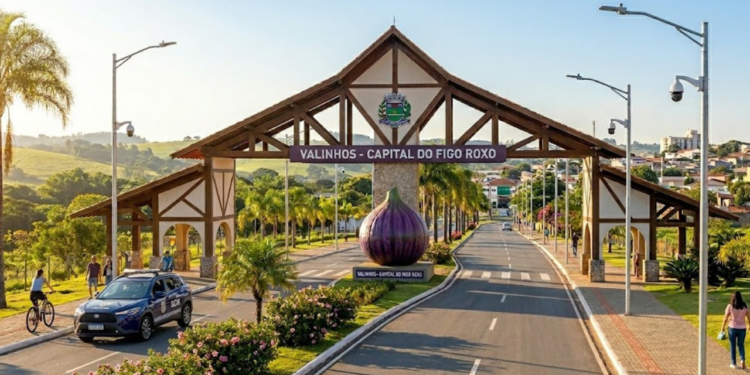 No interior de São Paulo, a Capital do Figo Roxo cresce com qualidade de vida elevada e chama atenção pela segurança reforçada