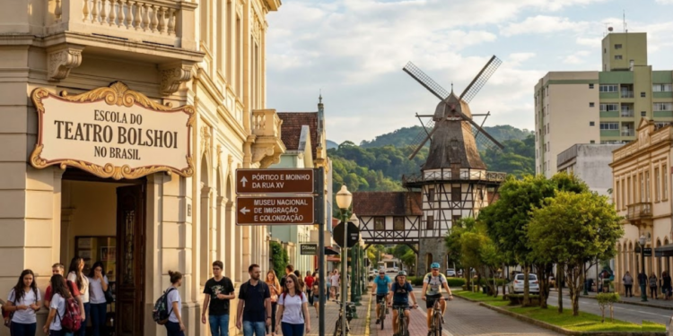 A maior cidade de Santa Catarina é a única no mundo com escola do Bolshoi fora da Rússia e conquista pela qualidade de vida