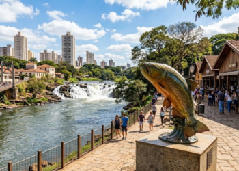 Fundada em 1767, o "lugar onde o peixe para" conquista quem ama um belo pôr do sol no interior paulista