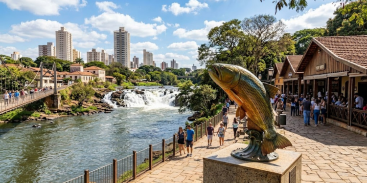Fundada em 1767, o "lugar onde o peixe para" conquista quem ama um belo pôr do sol no interior paulista