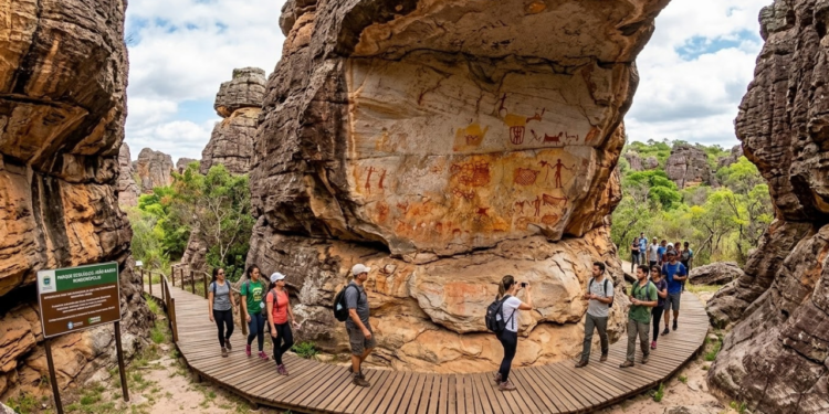 Rochas com pinturas de 10 mil anos marcam a famosa cidade entre as 100 economias mais fortes do Brasil que atraí moradores