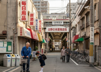 No Japão, bairros considerados “simples” oferecem segurança e organização que muitas metrópoles ainda buscam