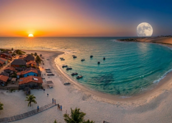 A vila onde não há asfalto nem postes de luz e a lua ilumina uma das 10 praias mais bonitas do mundo, segundo o The Washington Post