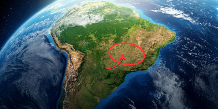 A serra brasileira que a NASA fotografou do espaço esconde a maior estância de água quente do planeta com águas de até 70°C