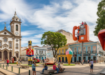 A “Cidade dos Exageros” nasceu de uma brincadeira e hoje virou um destino turístico surpreendente