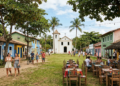 O vilarejo de 1586 com casinhas coloridas que tem uma igreja de 300 anos ficou escondida por séculos e virou o refúgio mais desejado da Bahia
