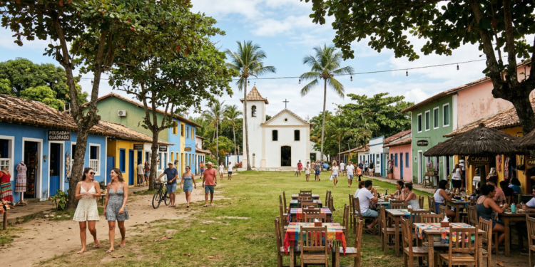 O vilarejo de 1586 com casinhas coloridas que tem uma igreja de 300 anos ficou escondida por séculos e virou o refúgio mais desejado da Bahia