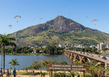 Com pico de 1.123, a “Capital Mundial do Voo Livre” a 310 km da capital é o centro do voo livre e modelo em qualidade de vida