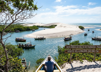 Com mais de 70 ilhas, o único delta em mar aberto das Américas fica no litoral do Piauí