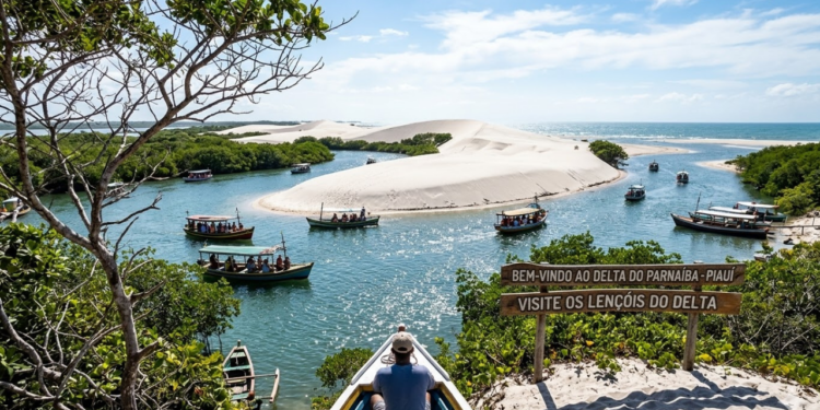 Com mais de 70 ilhas, o único delta em mar aberto das Américas fica no litoral do Piauí