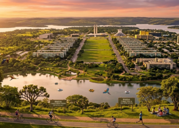 Com o 2º maior índice de vida entre capitais, esta cidade planejada oferece o maior parque urbano do país e vida junto à natureza