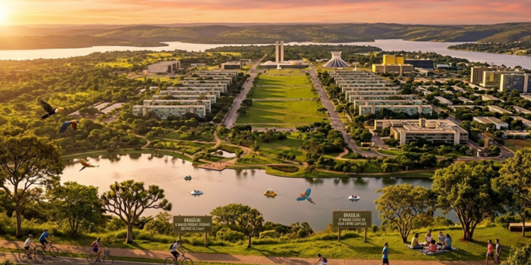 Com o 2º maior índice de vida entre capitais, esta cidade planejada oferece o maior parque urbano do país e vida junto à natureza