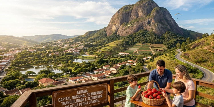 A Capital Nacional do Morango é a 2ª cidade mais segura do Brasil e conquista quem deseja viver tranquilo