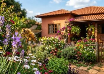 O que significa a presença de uma abelha perto de casa, segundo o Feng Shui