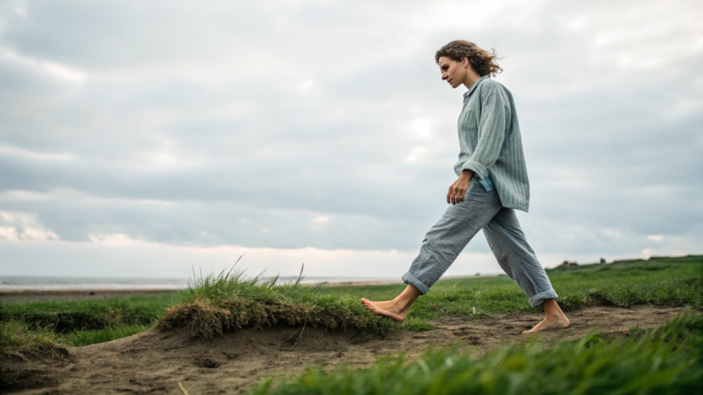 Por que andar descalço na terra pode mudar a química do seu sangue para sempre