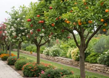8 árvores frutíferas que produzem rápido e são perfeitas para hortas domésticas