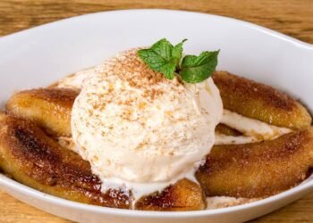 Receita fácil de banana caramelizada para fazer em casa com ingredientes simples