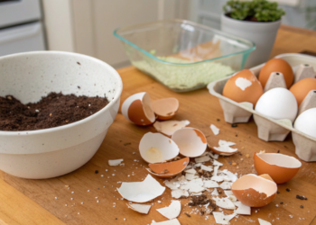 Como usar cascas de ovo para fazer o fertilizante mais potente do mundo