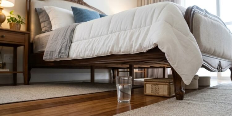 A ideia por trás do copo com vinagre é que os ambientes vão acumulando “vibrações” ao longo do dia