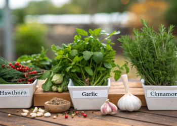 As 4 ervas naturais que ajudam o coração a funcionar melhor e são usadas há anos em rotinas caseiras
