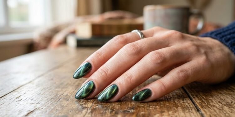 O esmalte magnético é um tipo de esmalte que contém partículas metálicas microscópicas