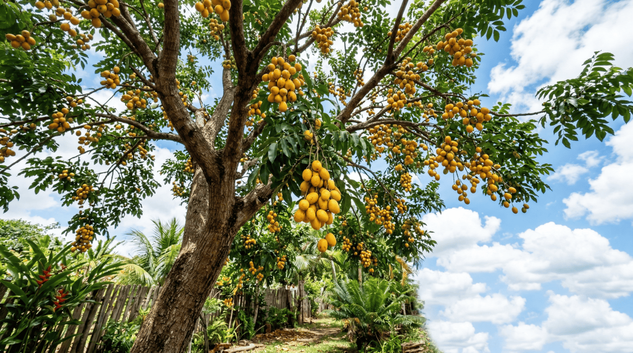 A fruta tropical que ajuda a digestão e cresce fácil